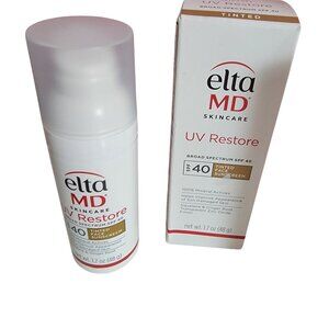 EltaMD UV Restore SPF 40 Tinted Face Sunscreen 1.7oz/48 Full Size NIB Elta MD